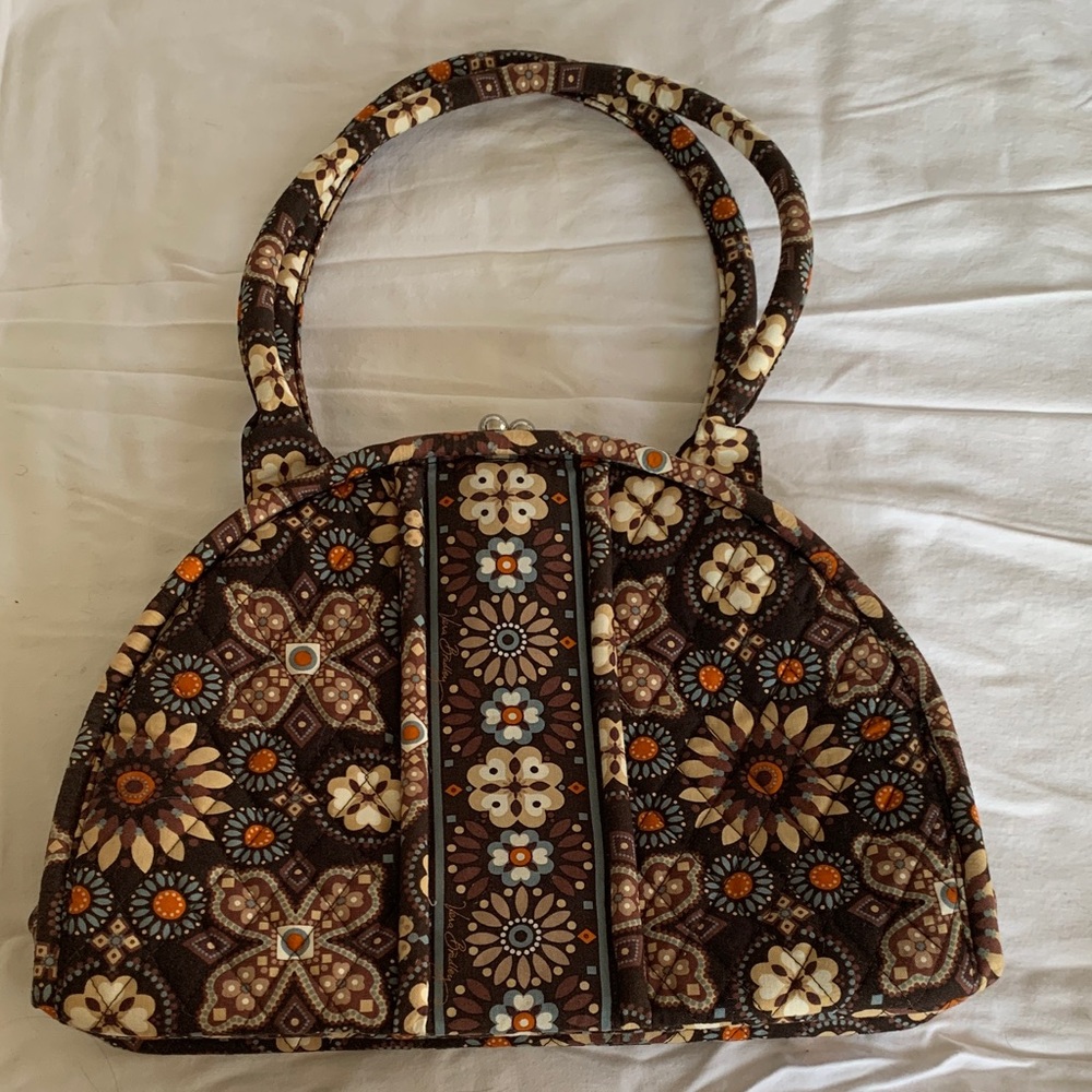 Brown Patterned Women's Bag